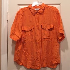 Vintage Jessica Young 100% silk short-sleeved blouse